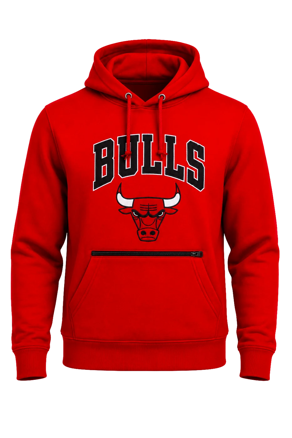 Hoodie rojo Bulls 23